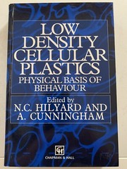 Low Density Cellular Plastics – Physical Basis Of Behaviour- Hardcover-Brand New