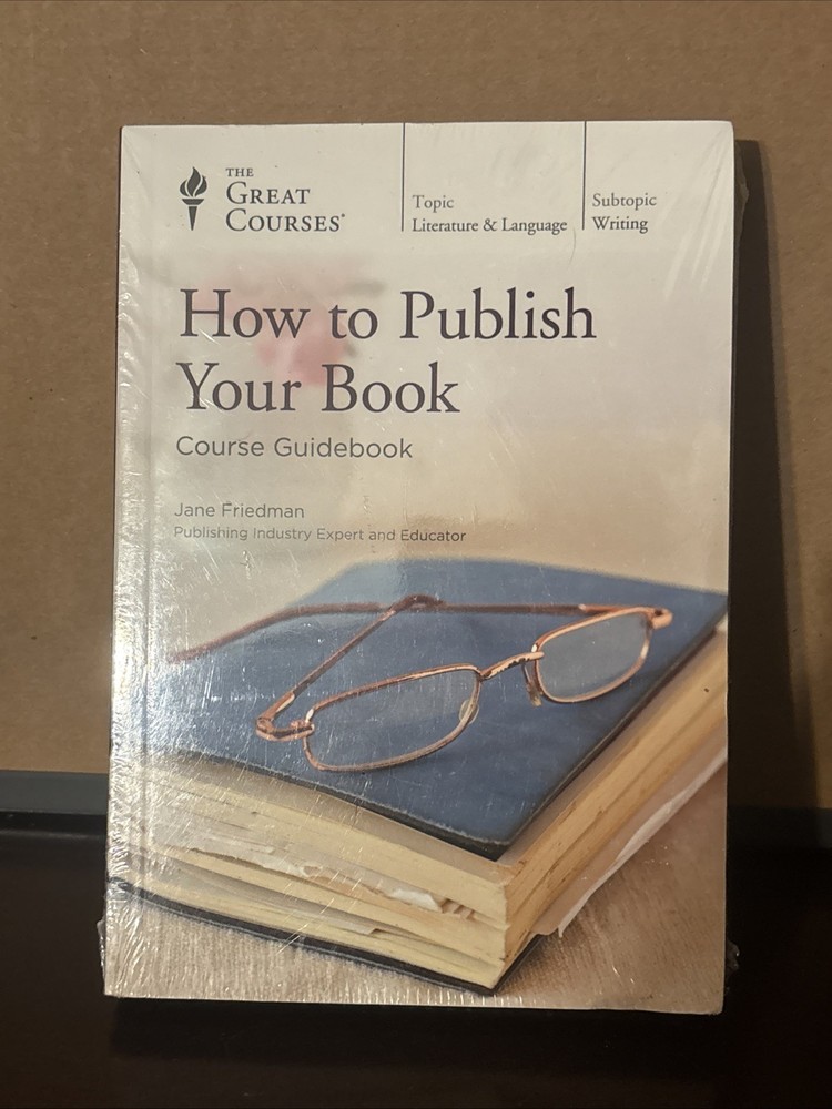 How to Publish Your Book – Jane Friedman (The Great Courses) 4 DVD Set + Book