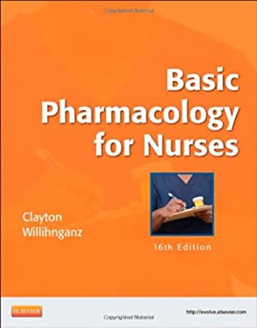 Basic Pharmacology for Nurses Paperback Bruce D., Willihnganz, Mi