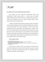 Sarbanes-Oxley Section 404 Implementation Toolkit : Practice Aids for Manager…