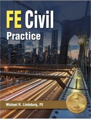 FE Civil Practice book by Michael R. Lindeburg