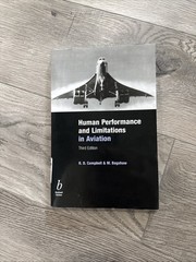 Human Performance & Limitations in Aviation, Third Edition – Paperback