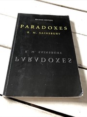 Paradoxes by R. M. Sainsbury Best seller Paperback