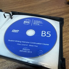 IEW Student Writing Intensive Continuation Course Level B DVDs Andrew Pudewa CC