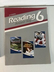 Abeka 6th Grade Reading Set 3 Readers & Answer Key No Writing Clean