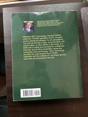 College Textbooks Statistics Using Technology, Second Edition