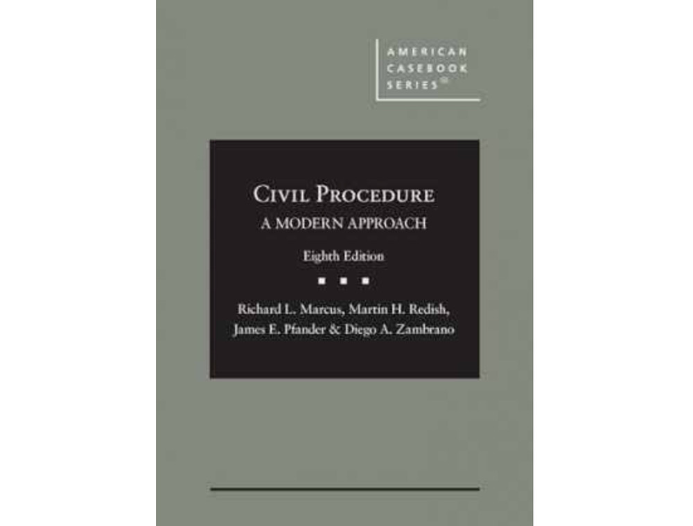Civil Procedure: A Modern Approach 8th Ed (2024) — DIGITAL ACCESS CODE INCLUDED