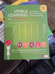 Corwin Mathematics Ser.: Visible Learning for Mathematics : What Works Best…