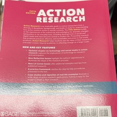 SAGE Action Research 5th Ed PB Stringer & Ortiz Aragón Education Textbook 2020