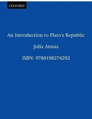Introduction to Plato’s Republic by Julia Annas (1981, Uk-Trade Paper)