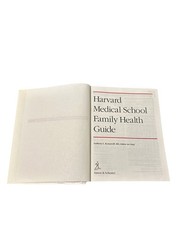 Harvard Medical School Family Health Guide Simon & Schuster Hardcover 1999
