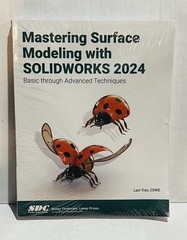 Mastering Surface Modeling with SOLIDWORKS 2024 by Lani Tran Paperback NEW U37C