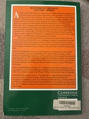 India and Pakistan: The First Fifty Years by Selig S. Harrison (English) Paperba