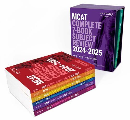 Kaplan Test Prep Ser.: MCAT Complete 7-Book Subject Review 2024-2025, Set…