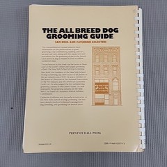 The All Breed Dog Grooming Guide Book by Sam Kohl & Catherine Goldstein Spiral