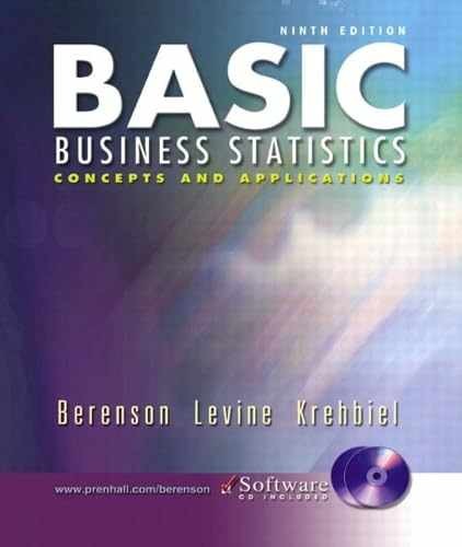 Basic Business Statistics and – Hardcover, by Berenson Mark L.; – Acceptable