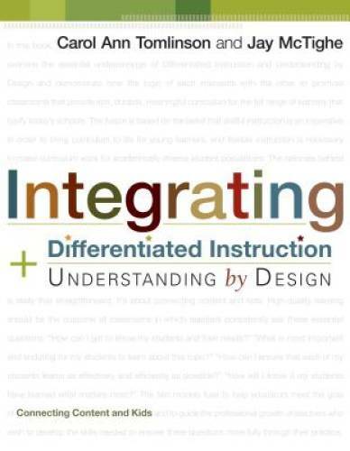 Integrating Differentiated Instruction & Understanding by Design: Co – VERY GOOD