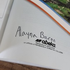 Abeka Reading Books 6a Mountain Pathways & 6b Voyage of Discovery Homeschool