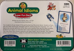 Super Duper Animal Idioms Super Fun Deck With Decoder Excellent Condition