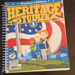 BJU Press Heritage Studies 1 Teacher’s Edition 3rd Edition Spiral CD-ROM
