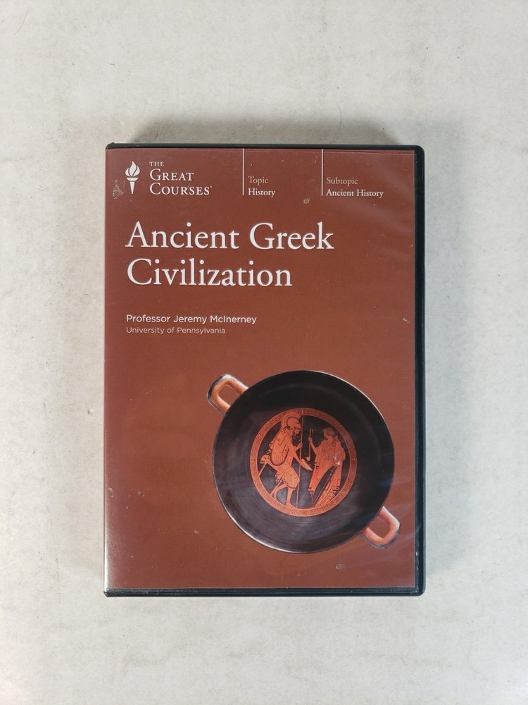 Great Courses Ancient Greek Civilization (4 DVD set) History, Ancient History