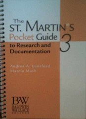 The St. Martin’s Pocket Guide to – Paperback, by Andrea A. Lunsford – Acceptable