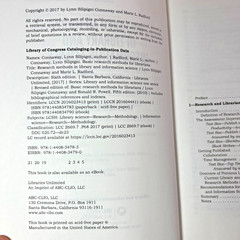 Research Methods in Library and Information Science Connaway Radford Paperback