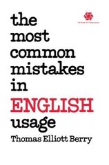 The Most Common Mistakes in English Usage (Schaum’s Paperbacks) – VERY GOOD