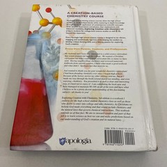 Exploring Creation with Chemistry Kristy Plourde Apologia 3rd Ed & Print 2016 HC