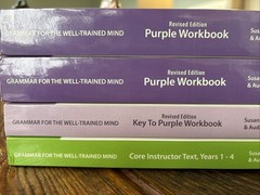 Grammar for the Well Trained Mind Set for 2 Students (Purple) – 4 total books