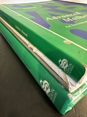 Saxon Advanced Mathematic Set Of 4 Books