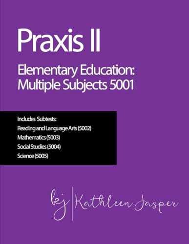 Praxis II Elementary – Paperback, by Jasper Ed.D. Kathleen – Very Good