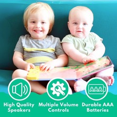 Lulu Learns French Vol. 1 — Interactive Sound Board Book for Toddlers Medium