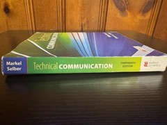 Technical Communication Thirteenth Edition Markel / Selber 13th Ed TPB Writing