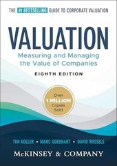 Valuation: Measuring and – Hardcover, by Koller Tim; Goedhart – Very Good u