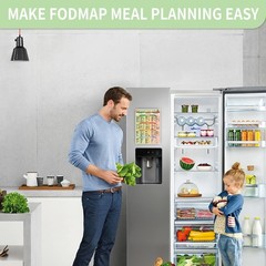 Fodmap Chart Fridge MagnetFodmap Diet Guide ListHigh Fodmap List Meal Prep Gro