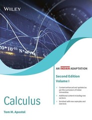 Calculus, Vol. I + Calculus, Vol. II by TOM M. APOSTOL, 2nd International Ed.