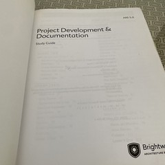 Project Development & Documentation Study Guide 5. 0 by Brightwood Architecture
