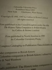 The History Today Companion To British History 1997 Collins & Brown HB 840 Pages