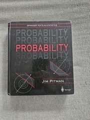 Springer Texts in Statistics. Probability by Jim Pitman (1993, Hardcover)