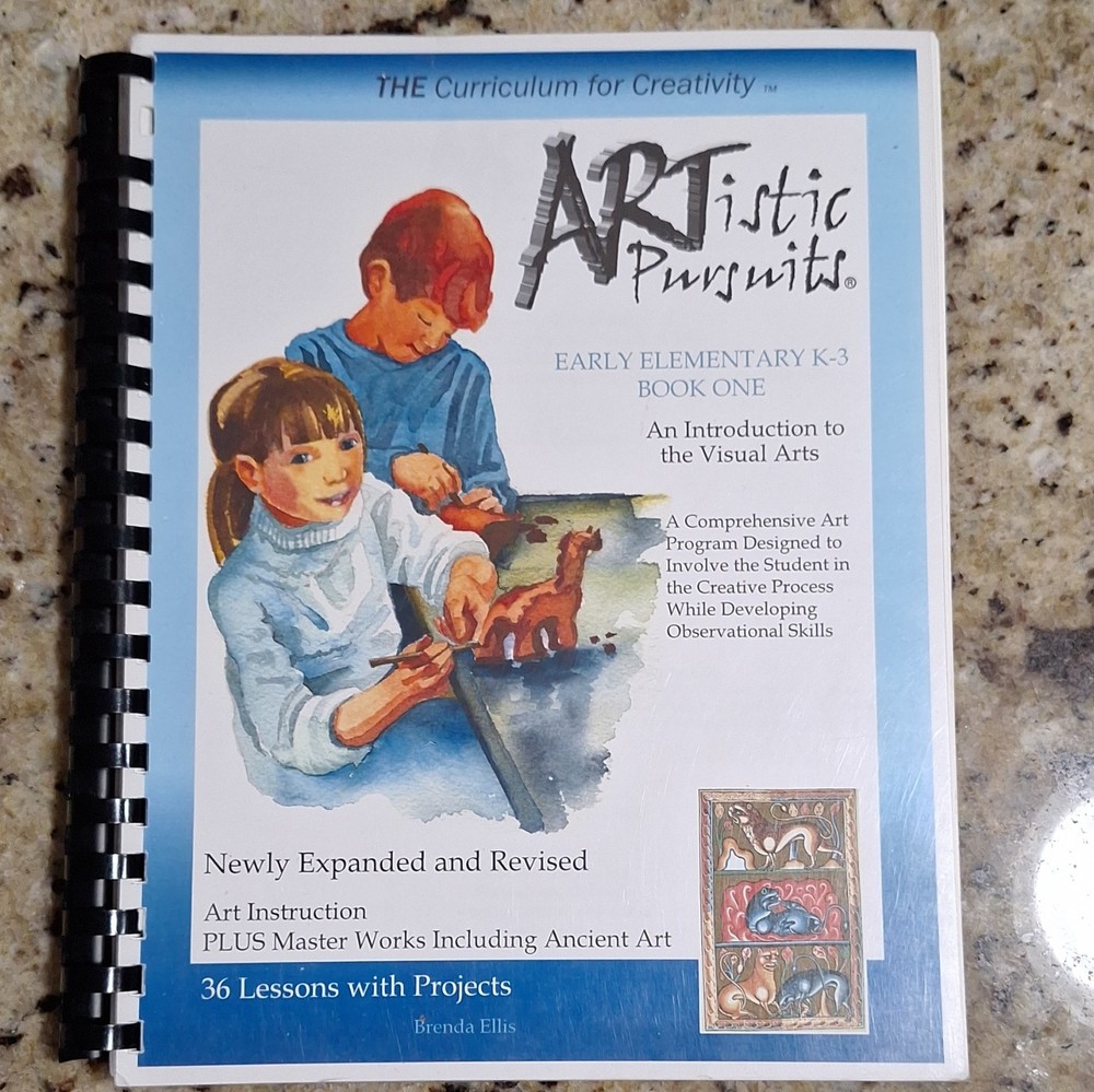 Artistic Pursuits Early Elementary K-3 Book 1 Visual Arts Spiral Revised 2004