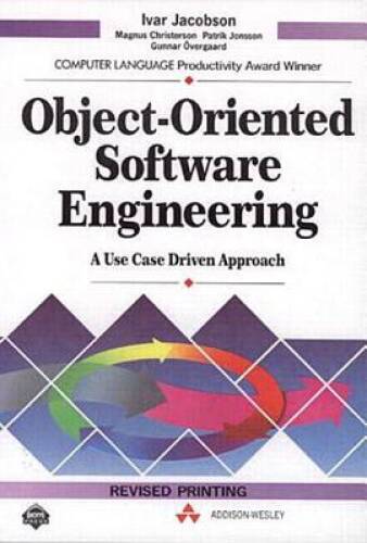 Object Oriented Software Engineering: A Use Case Driven Approach – VERY GOOD