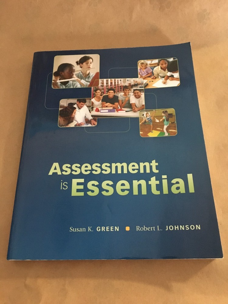 Assessment Is Essential by Johnson & Green, no markings, clean pages, ships free