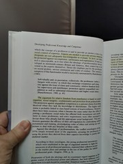 Developing Professional Knowledge…by Eraut (2000) Reprint VG- HB 240522