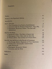 Eastern Establishment and the Western Experience: The West of Frederic