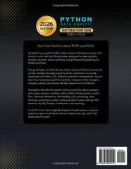 Python Data Analyst All-In-One Fast Track Study Guide – PCED • PCAD: 2-in-1 Prep