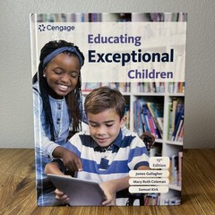 Educating Exceptional Children 15th Edition Gallagher Kirk Cengage Hardcover