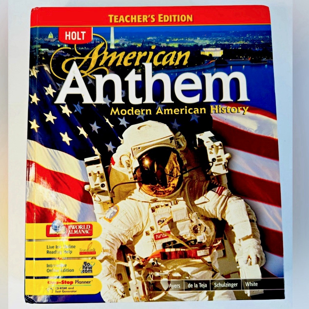 Holt American Anthem Modern American History Teacher’s Ed HC English Ayers
