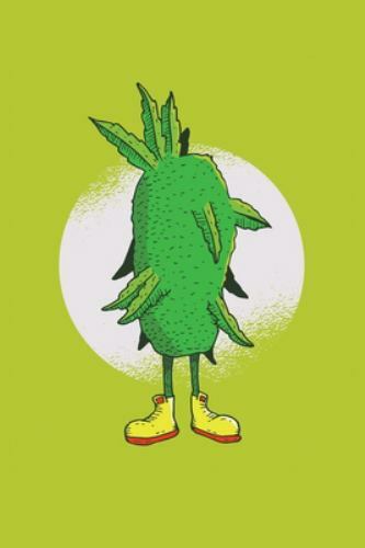 120 Pages DINA5: Cannabis Graphic Jorunal Book For Marijuana Smoker 120 Pages…