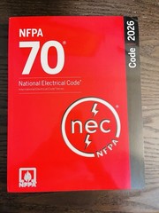 NFPA 70, National Electrical Code : 2026 Edition by National Fire Protection PB